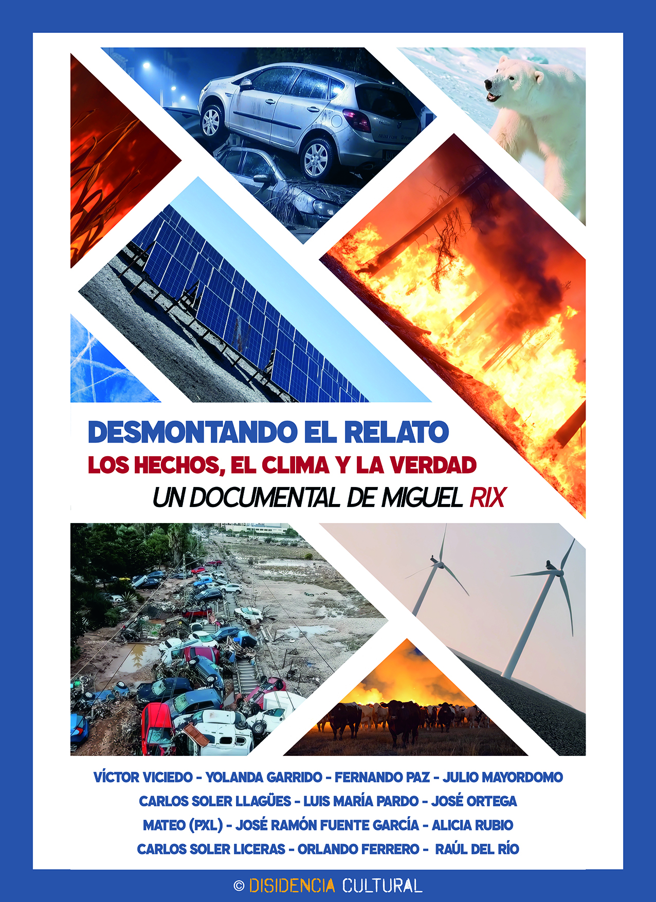 Cartel Desmontando el relato 1