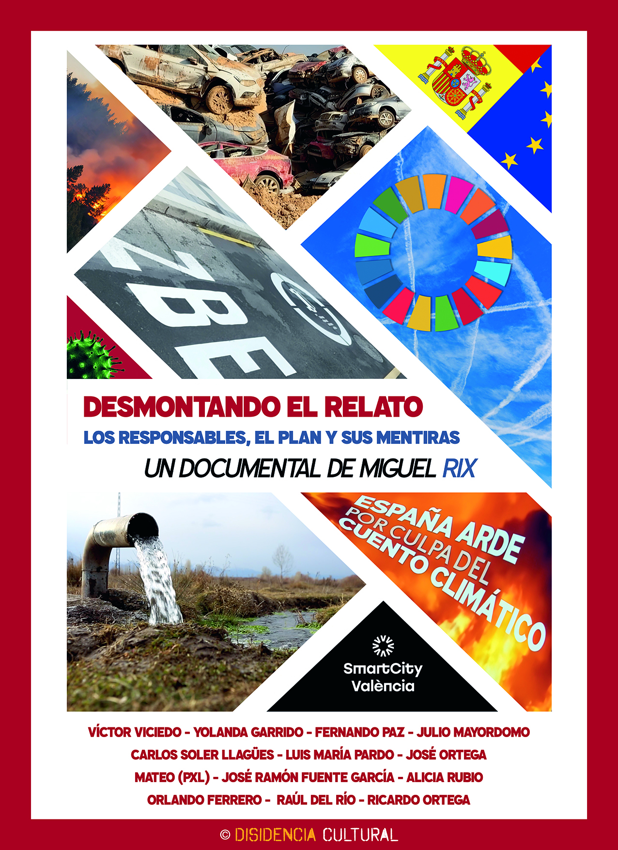 Cartel Desmontando el relato 2