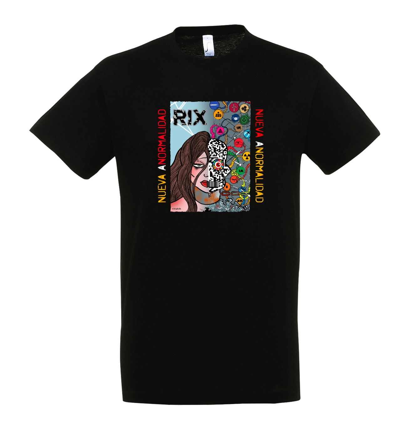 Camiseta Negra Unisex